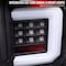 Spec-D Tuning TAIL LIGHTS WITH WHITE LED BAR MATTE BLACK HOUSING AND CLEAR LENS, 2PK LT-F15009JMLED-G2-TM - alternate 9